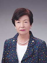 同窓会長 坂本洋子 同窓会長 坂本洋子