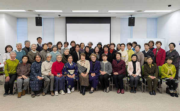 平方部第13回総会の集合写真 平方部第13回総会の集合写真