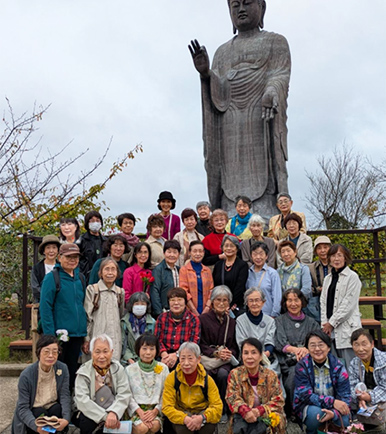 牛久大仏様集合写真